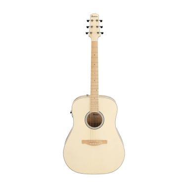 Ibanez aad77m1eo antiche white chitarra acustica elettrificata