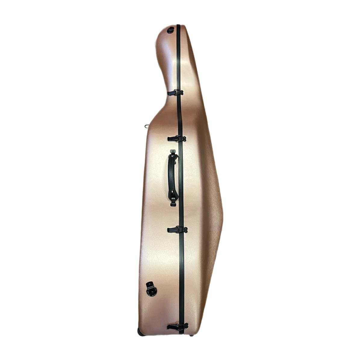 Plc case violoncello policarbonato oro