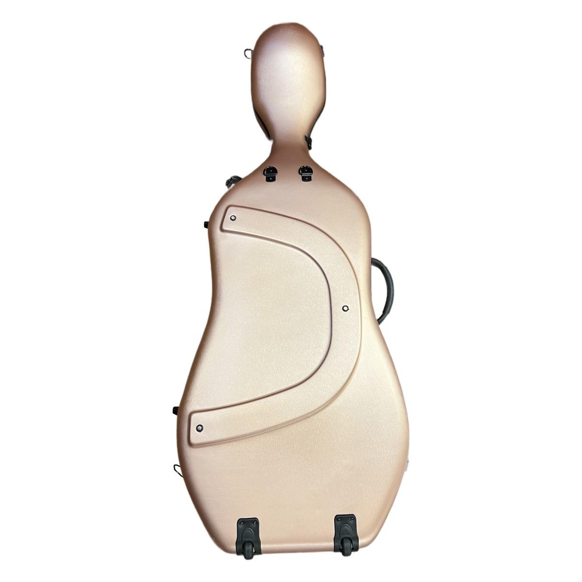 Plc case violoncello policarbonato oro