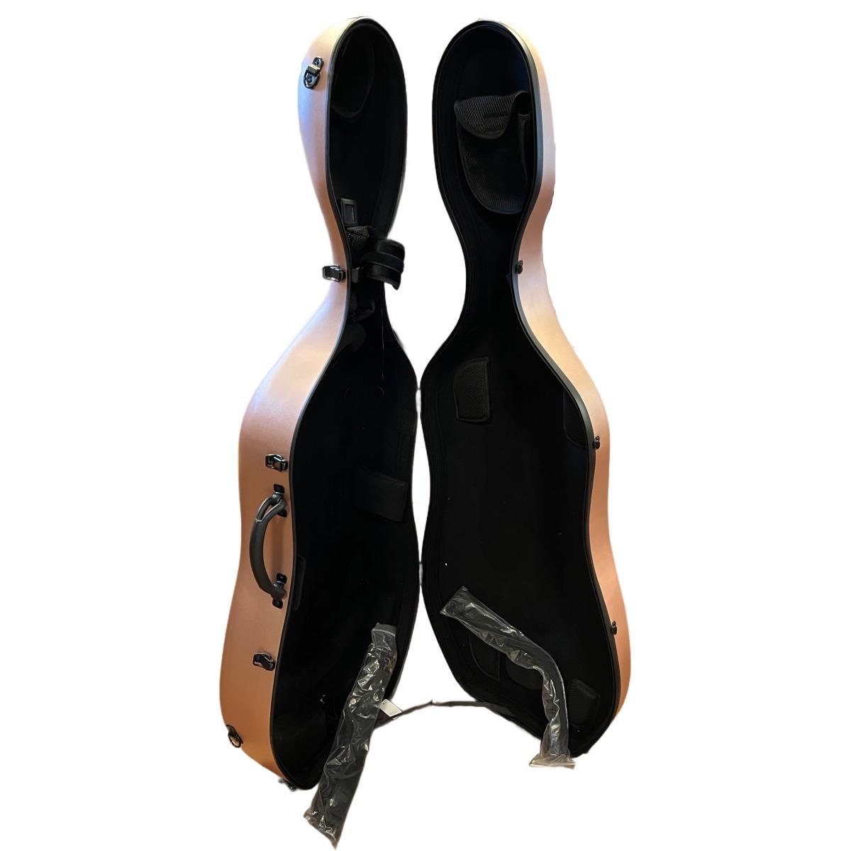 Plc case violoncello policarbonato oro