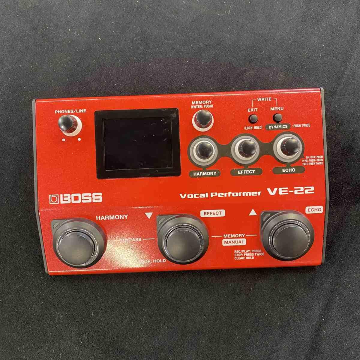 Boss ve-22 processore vocale - usato garantito