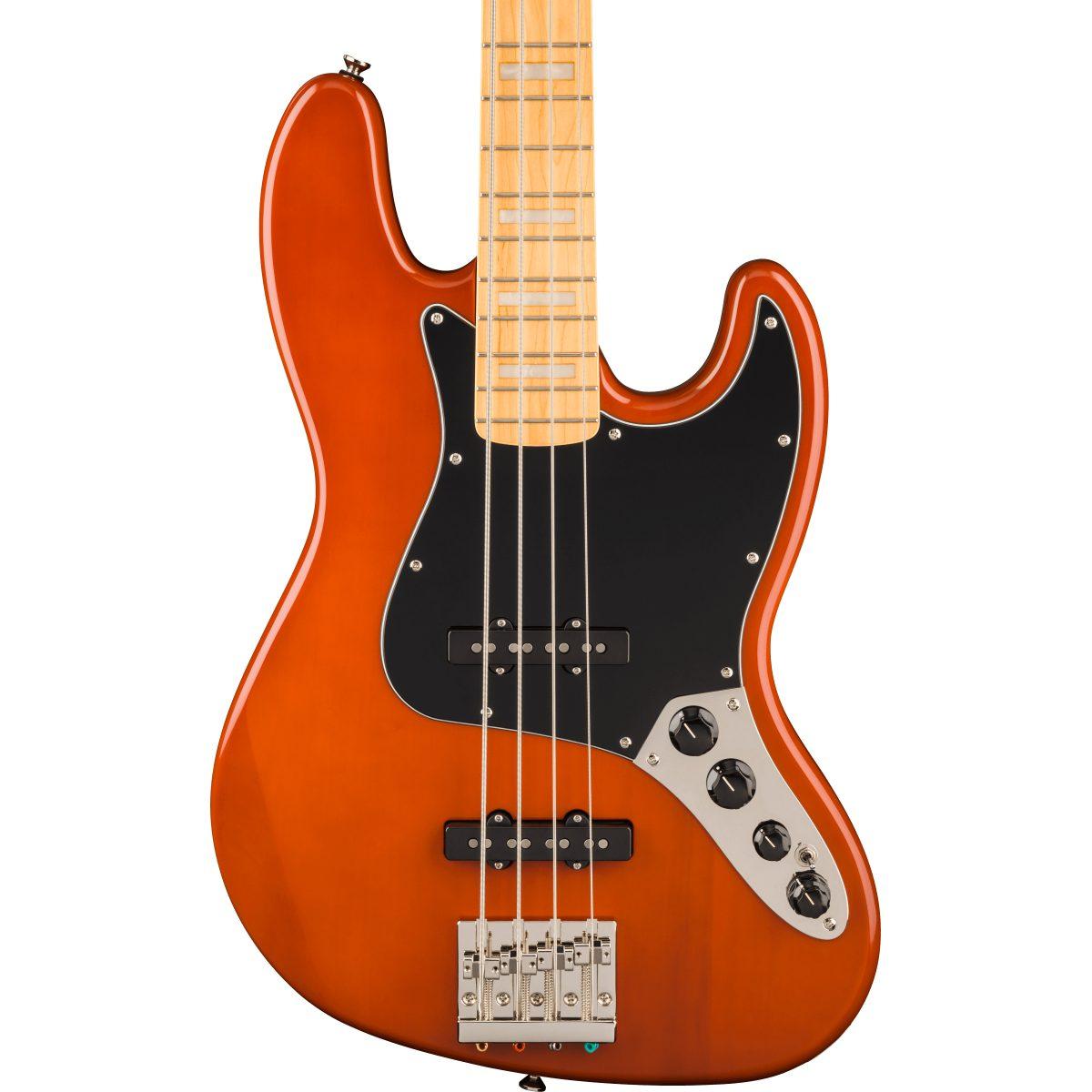 FENDER CLASSIC VIBE ACTIVE 70s JAZZ BASS MN BPG MOCHA BASSO ELETTRICO 4 CORDE