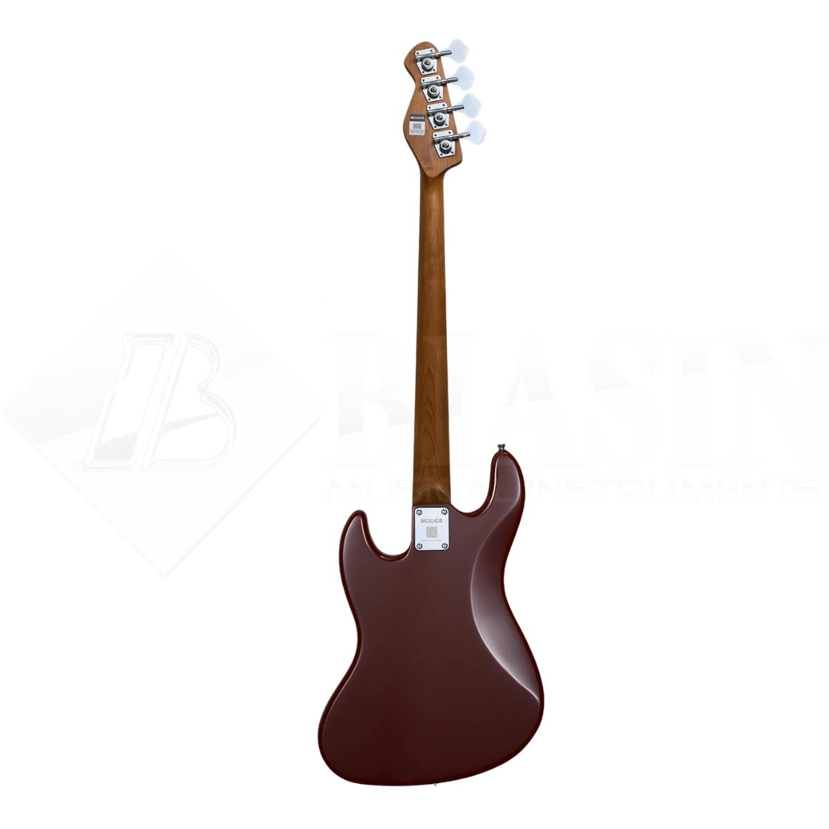 MOOER Mbj420 Red Burst BASSO ELETTRICO 4 CORDE
