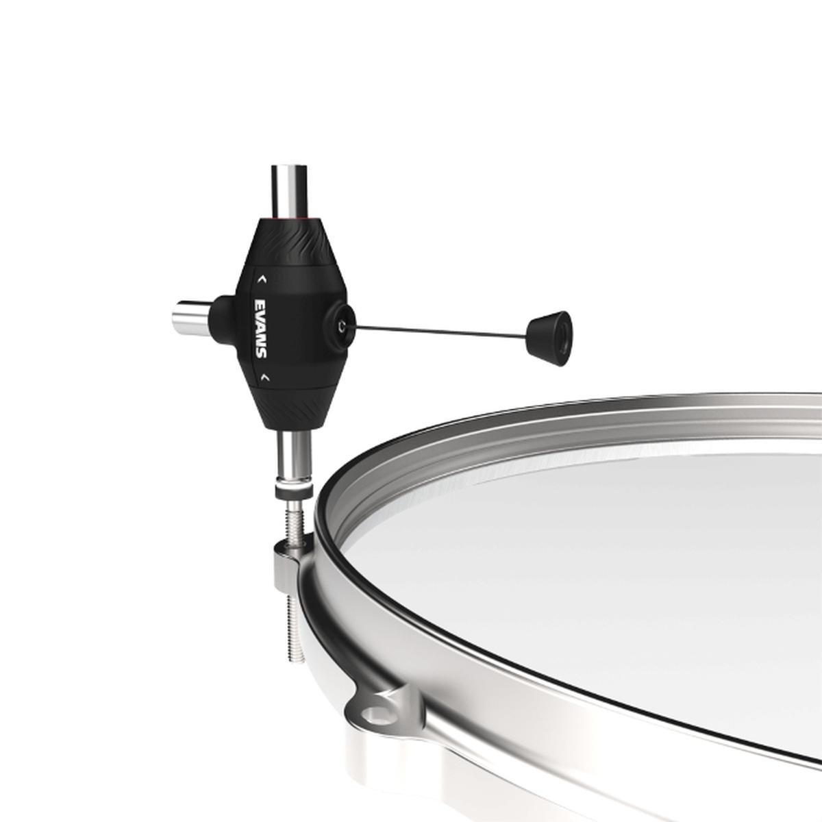 EVANS DAPCK Pull Cord Drum Key CHIAVE A 3 TESTE PER ACCORDATURA BATTERIA