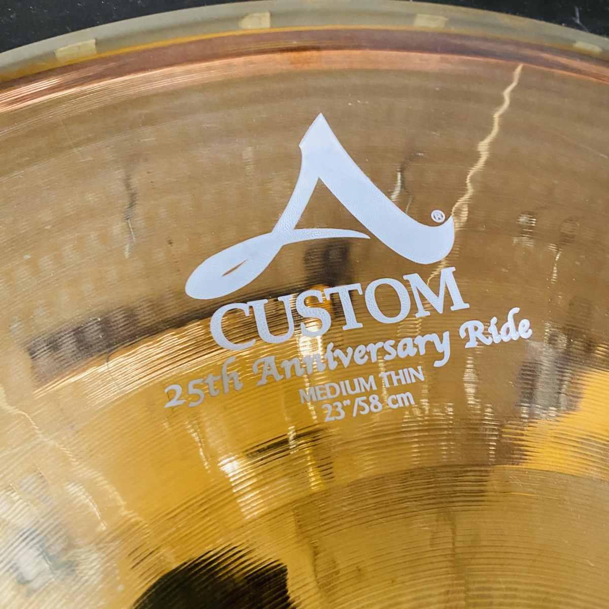 Zildjian A Custom 25TH Anniversary Limited Edition 23" Ride -USATO GARANTITO