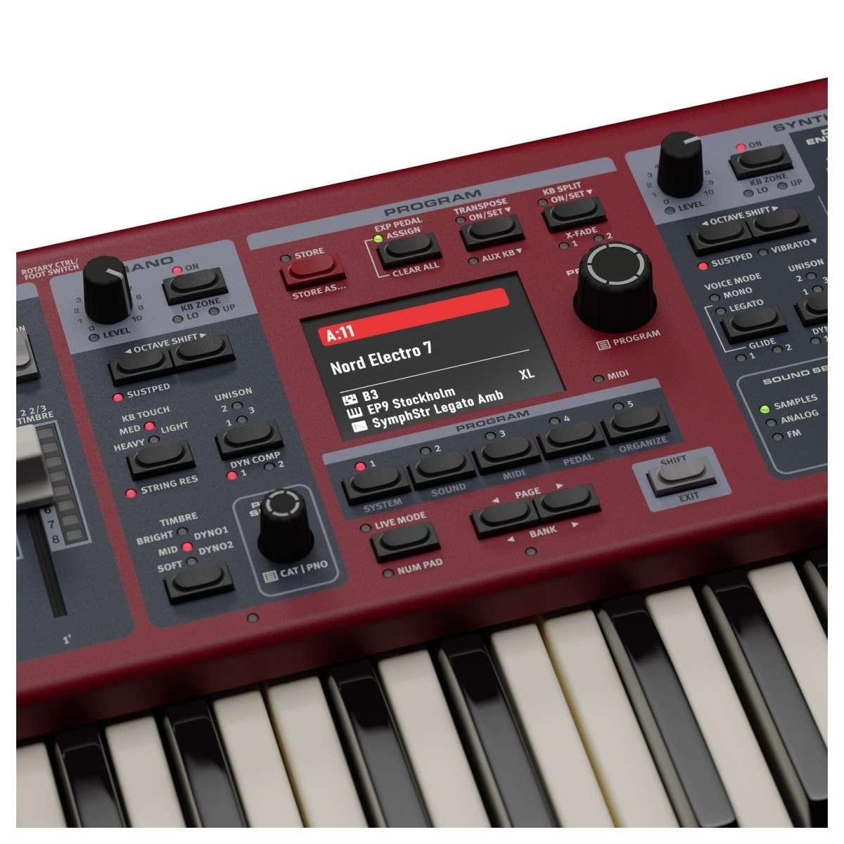 NORD Electro 7 61 PIANOFORTE DIGITALE 61 TASTI CON TASTI SEMIPESATI<br />