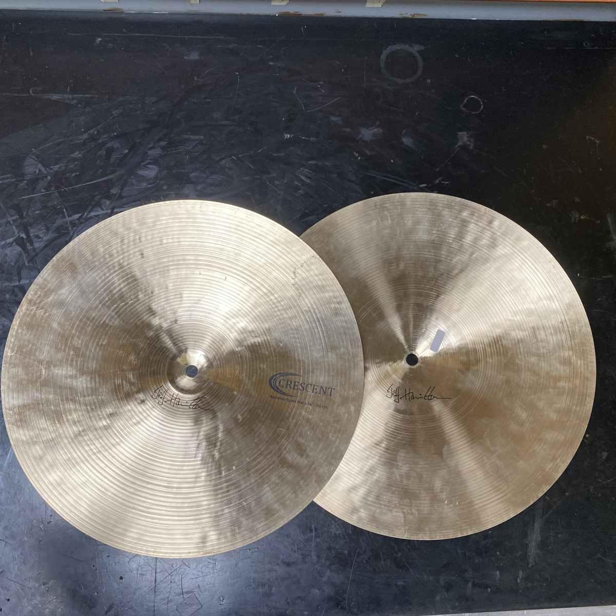 Sabian crescent hammertone hi hat 14 - ex demo