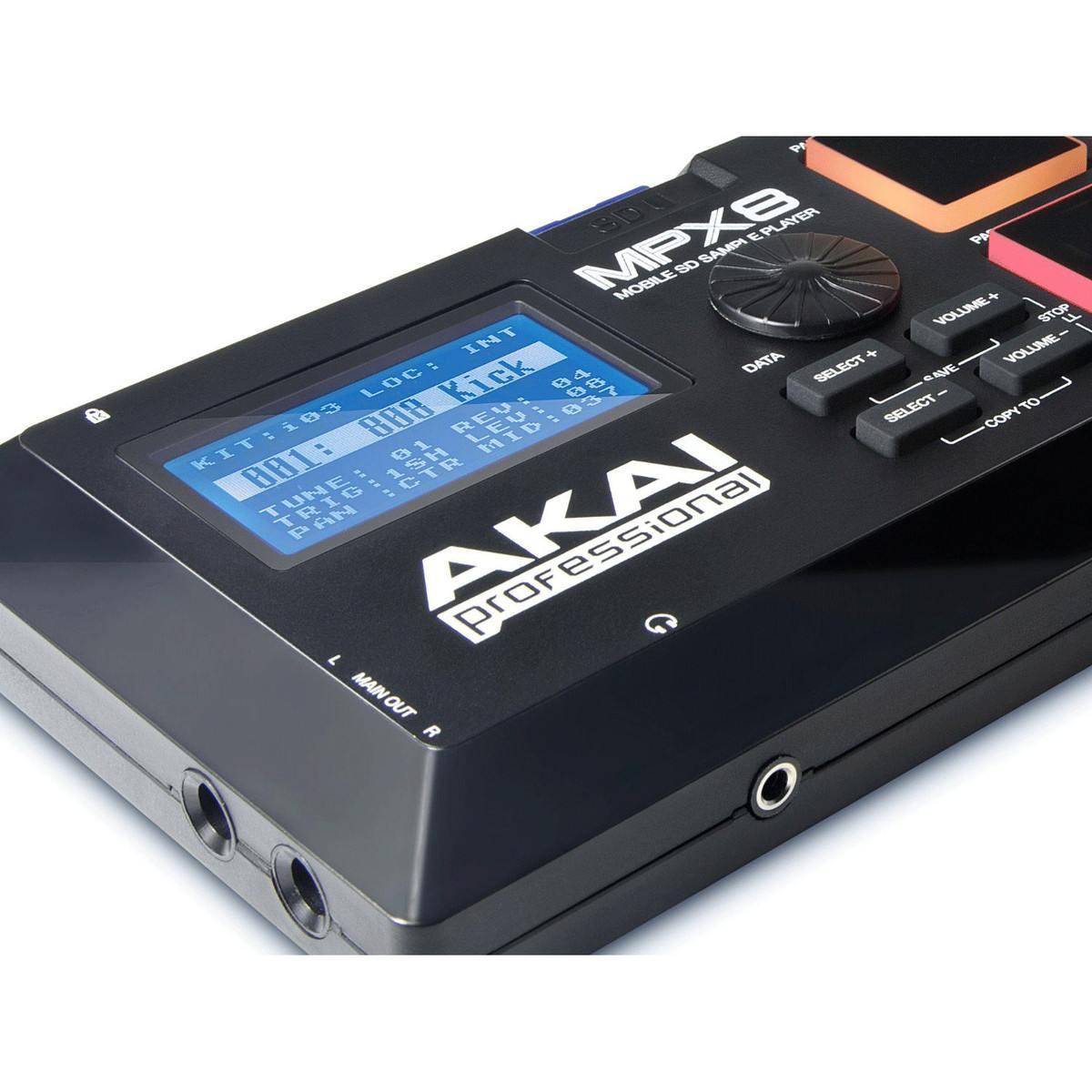 AKAI PROFESSIONAL MPX8 Riproduttore di campioni con 8 Pad