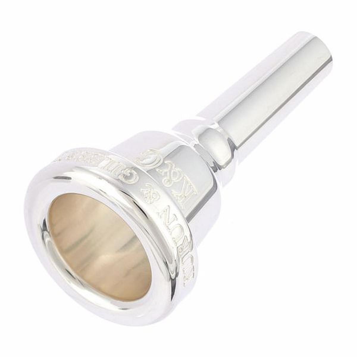 K&g mouthpieces 1d bocchino argentato per trombone basso