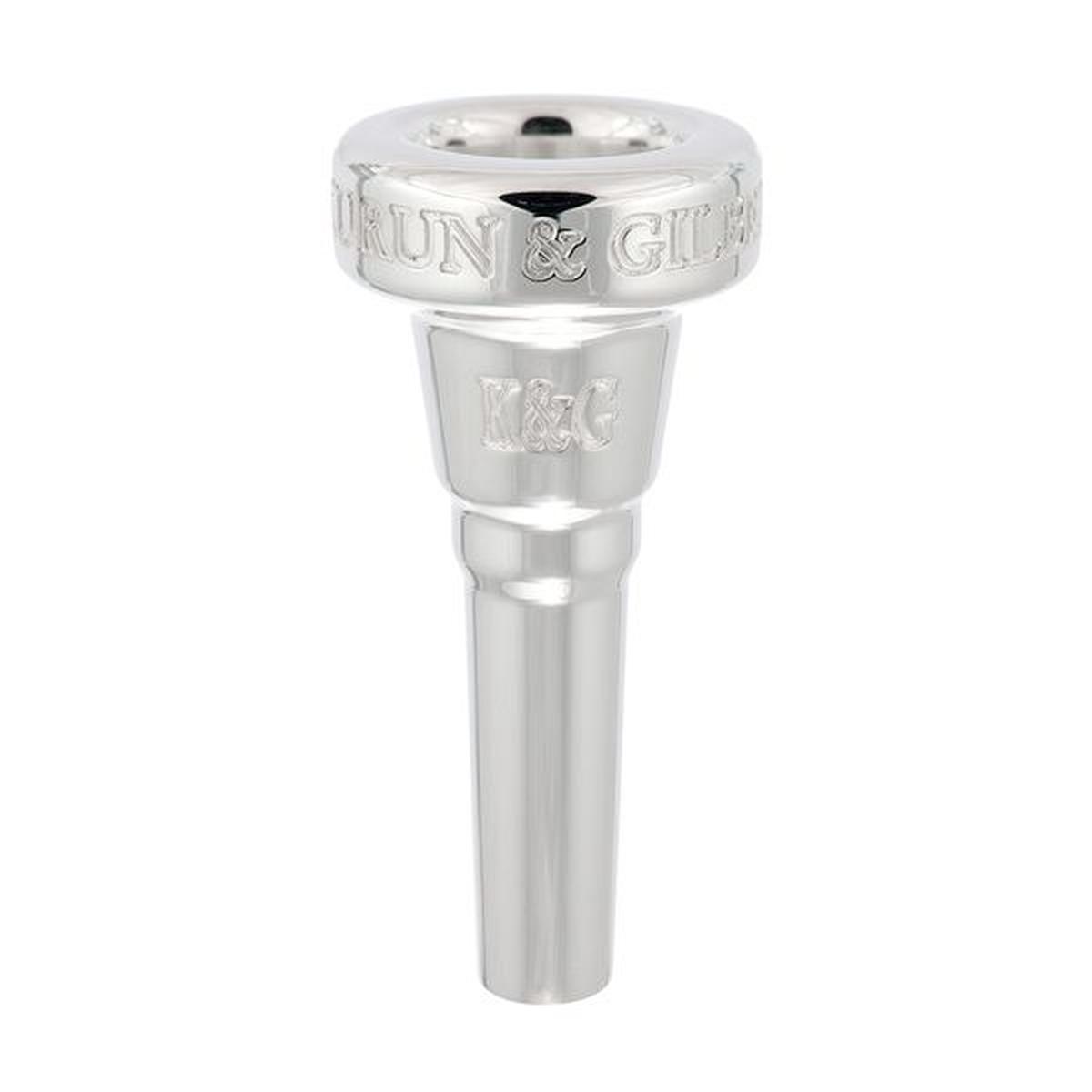 K&g mouthpieces 3d bocchino argentato per flicorno soprano