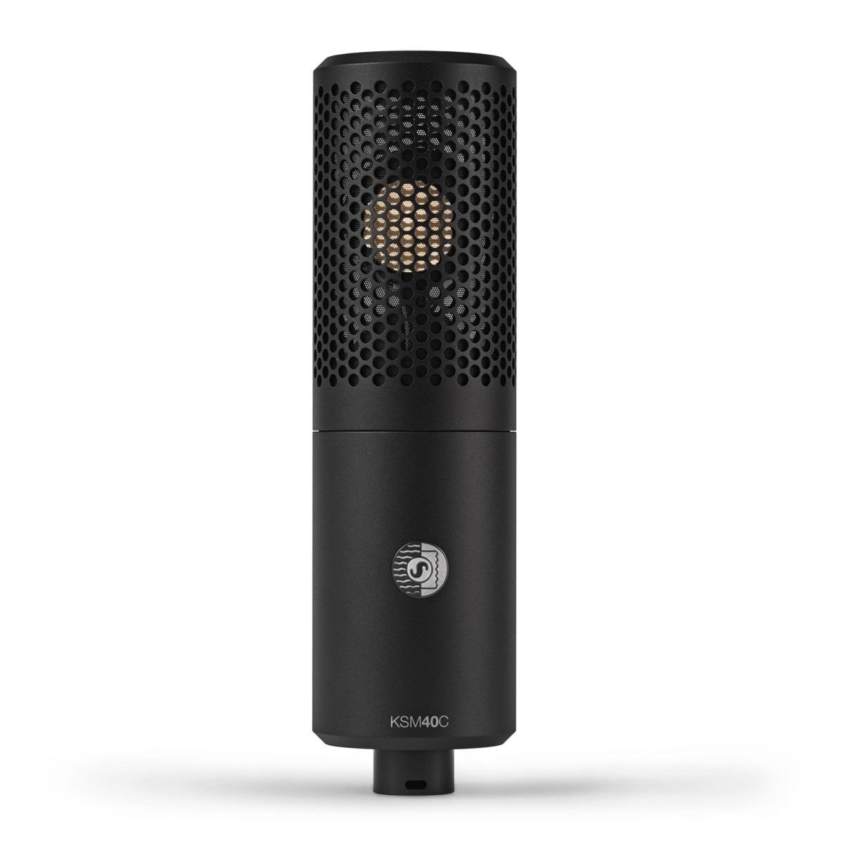 Shure ksm40c microfono a condensatore cardioide a diaframma largo per studio e broadcast