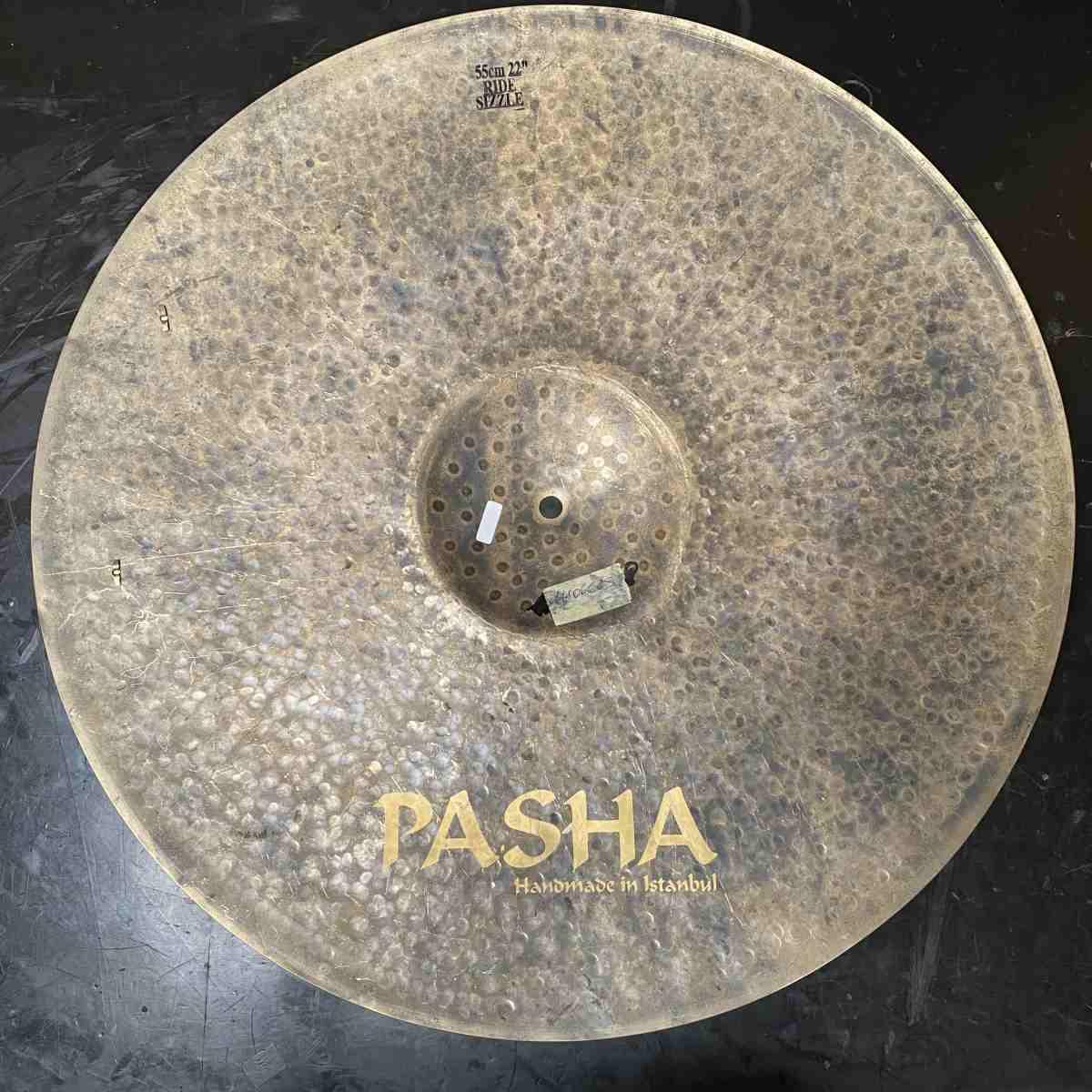 PASHA Dark Vintage Ride 22'' Con Rivetti Dvt-rsz22 - USATO GARANTITO