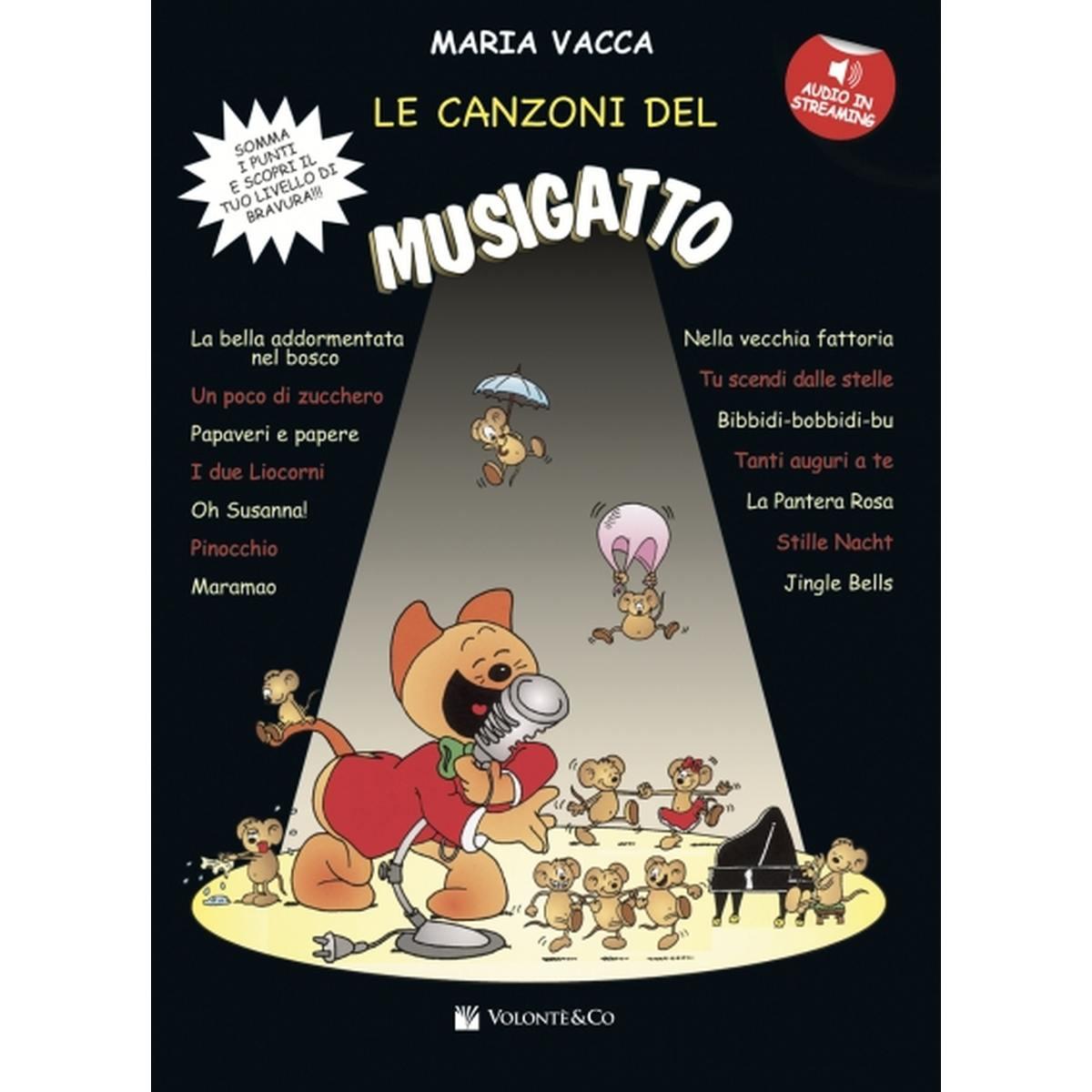 Le canzoni del musigatto ( vol.1) + cd vacca