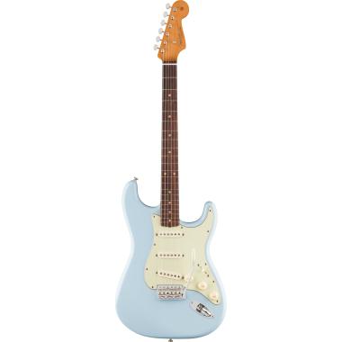 Fender vintera iii early 60s stratocaster rw sonic blue chitarra elettrica