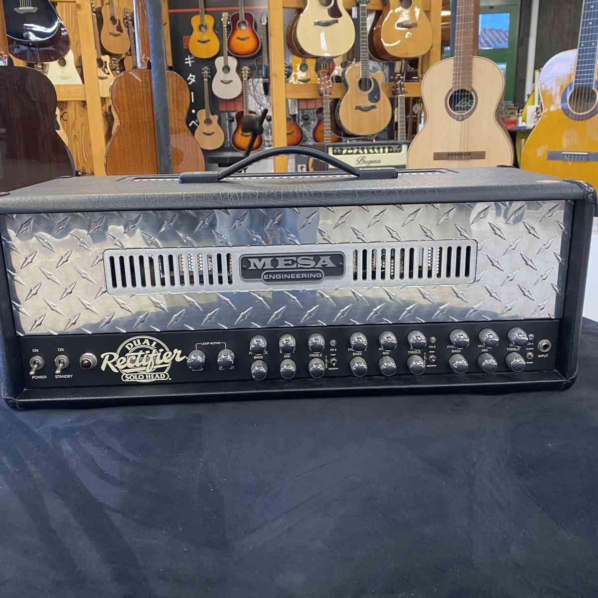 Mesa Boogie Dual Rectifier Solo Head 2-Channel 100-Watt Guitar Amp Head  - USATO GARANTITO
