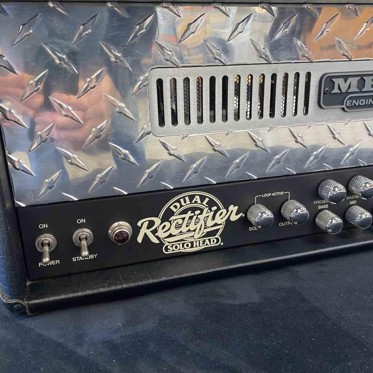 Mesa Boogie Dual Rectifier Solo Head 2-Channel 100-Watt Guitar Amp Head  - USATO GARANTITO