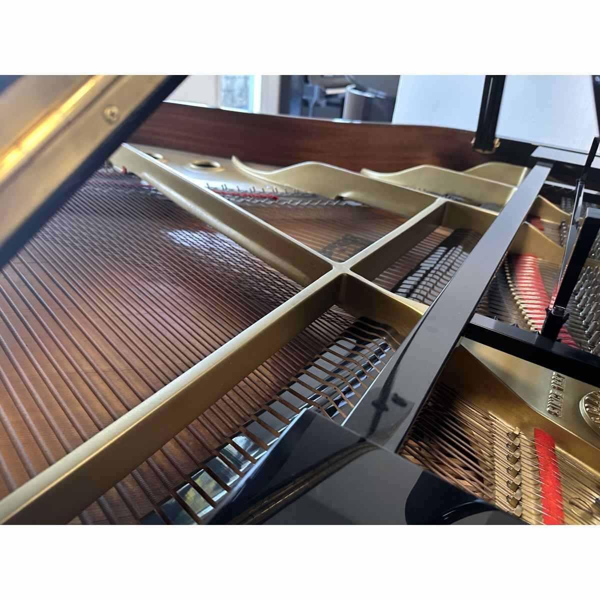 Yamaha c3 pianoforte a mezza coda nero lucido sn 3840087