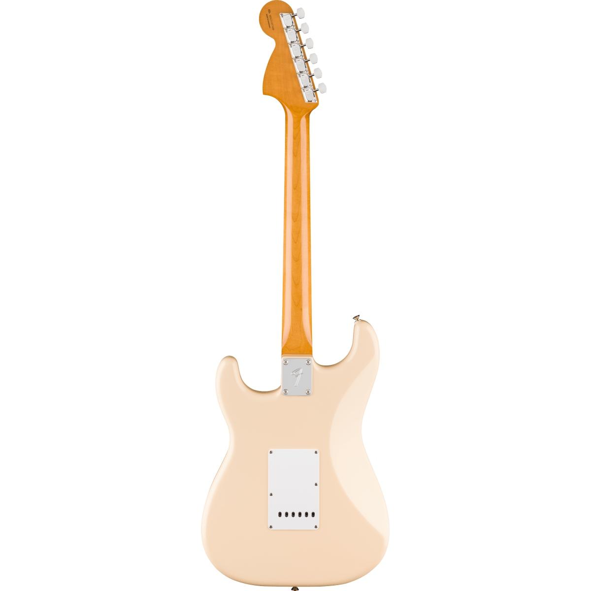 Fender vintera iii late 60s stratocaster mn olympic white chitarra elettrica