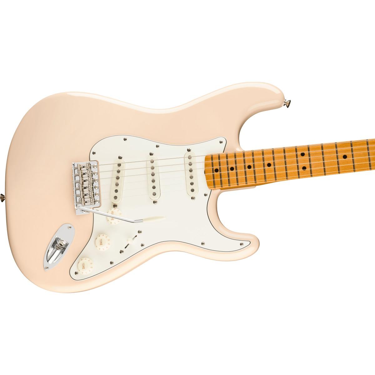 Fender vintera iii late 60s stratocaster mn olympic white chitarra elettrica