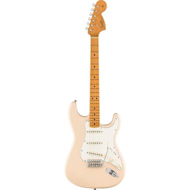 Fender vintera iii late 60s stratocaster mn olympic white chitarra elettrica