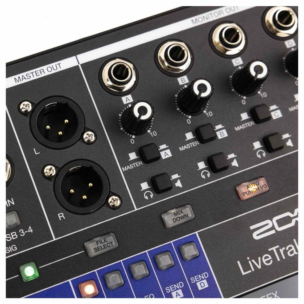 Zoom L-12next Mixer Digitale 12 Canali con Recorder e Interfaccia Audio