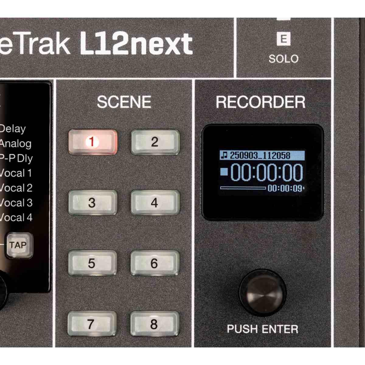 Zoom L-12next Mixer Digitale 12 Canali con Recorder e Interfaccia Audio