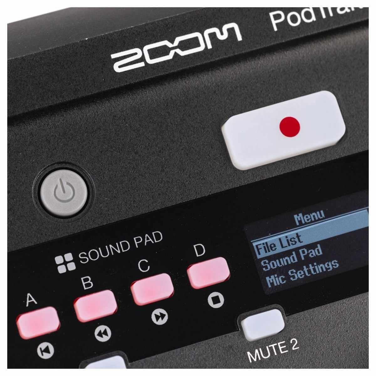 ZOOM P4next - Registratore/Interfaccia audio portatile per podcast