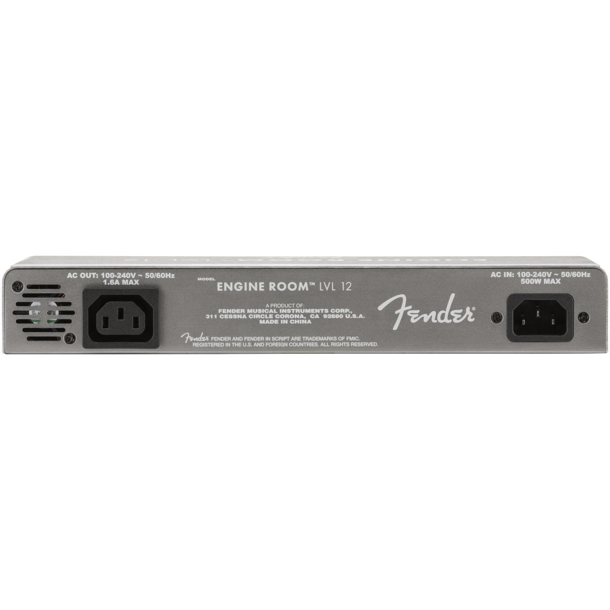 Fender lvl12 engine room alimentatore per pedaliera effetti 12 out