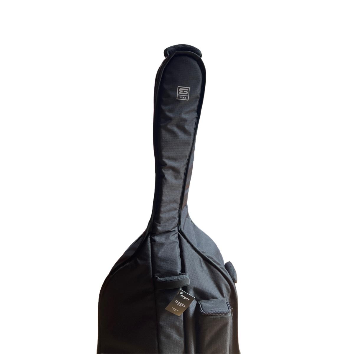 Stefy line bbpro db3-4 custodia per contrabbasso 3/4 su misura
