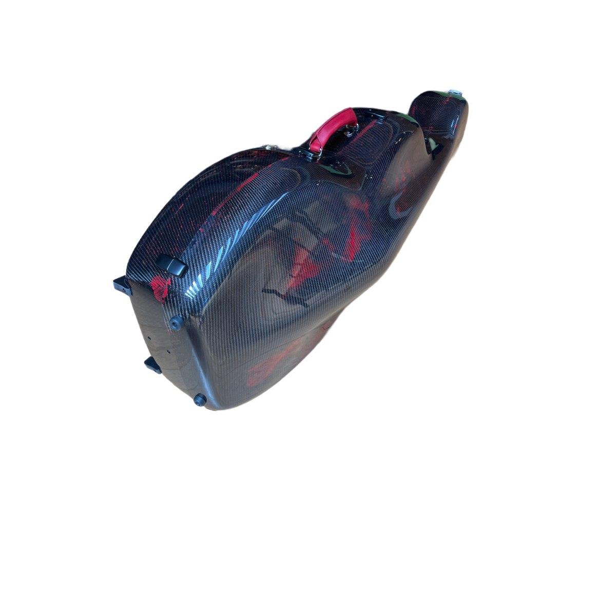 Alpha case violoncello red, 3d