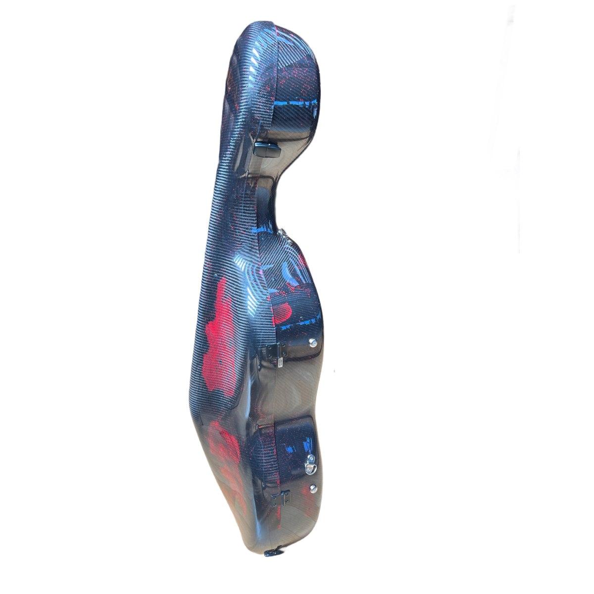 Alpha case violoncello red, 3d