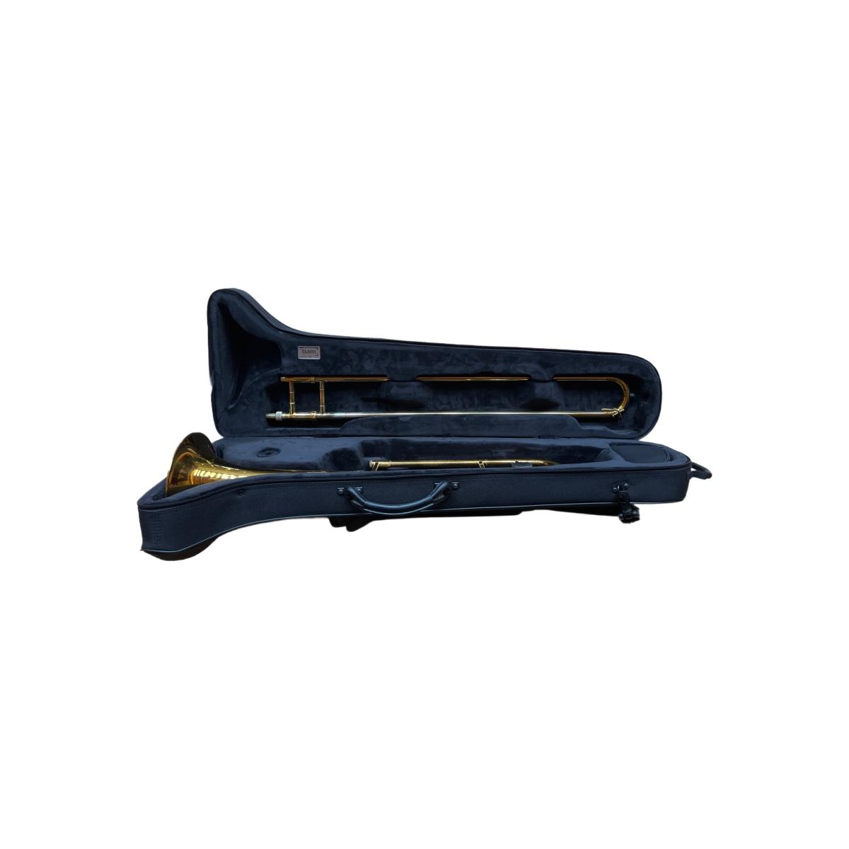 King 2b trombone sib s.n.324946 con custodia bam - usato