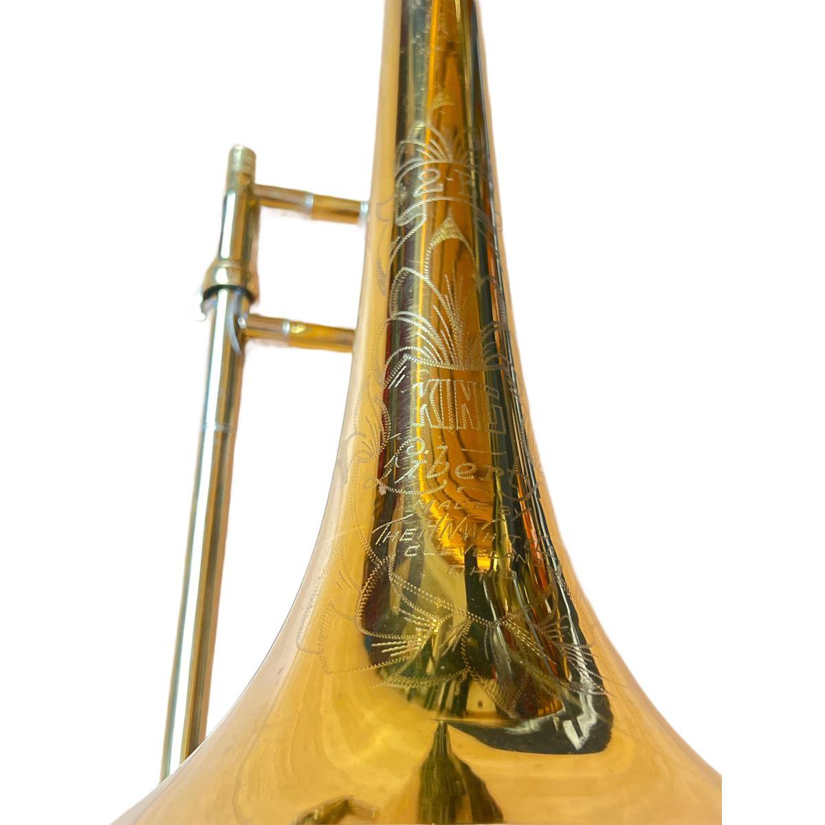 King 2b trombone sib s.n.324946 con custodia bam - usato