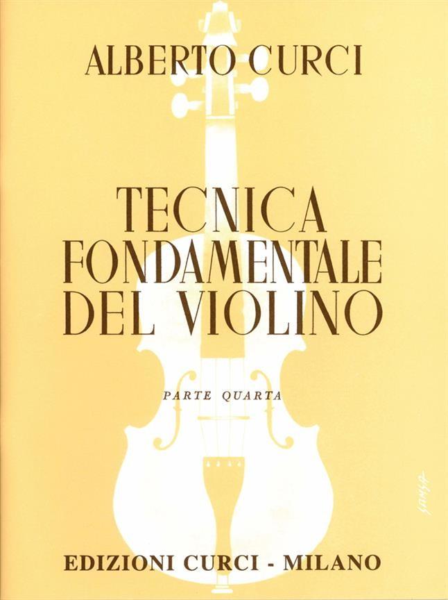 Tecnica fondamentale del violino vol.4 alberto curci  21