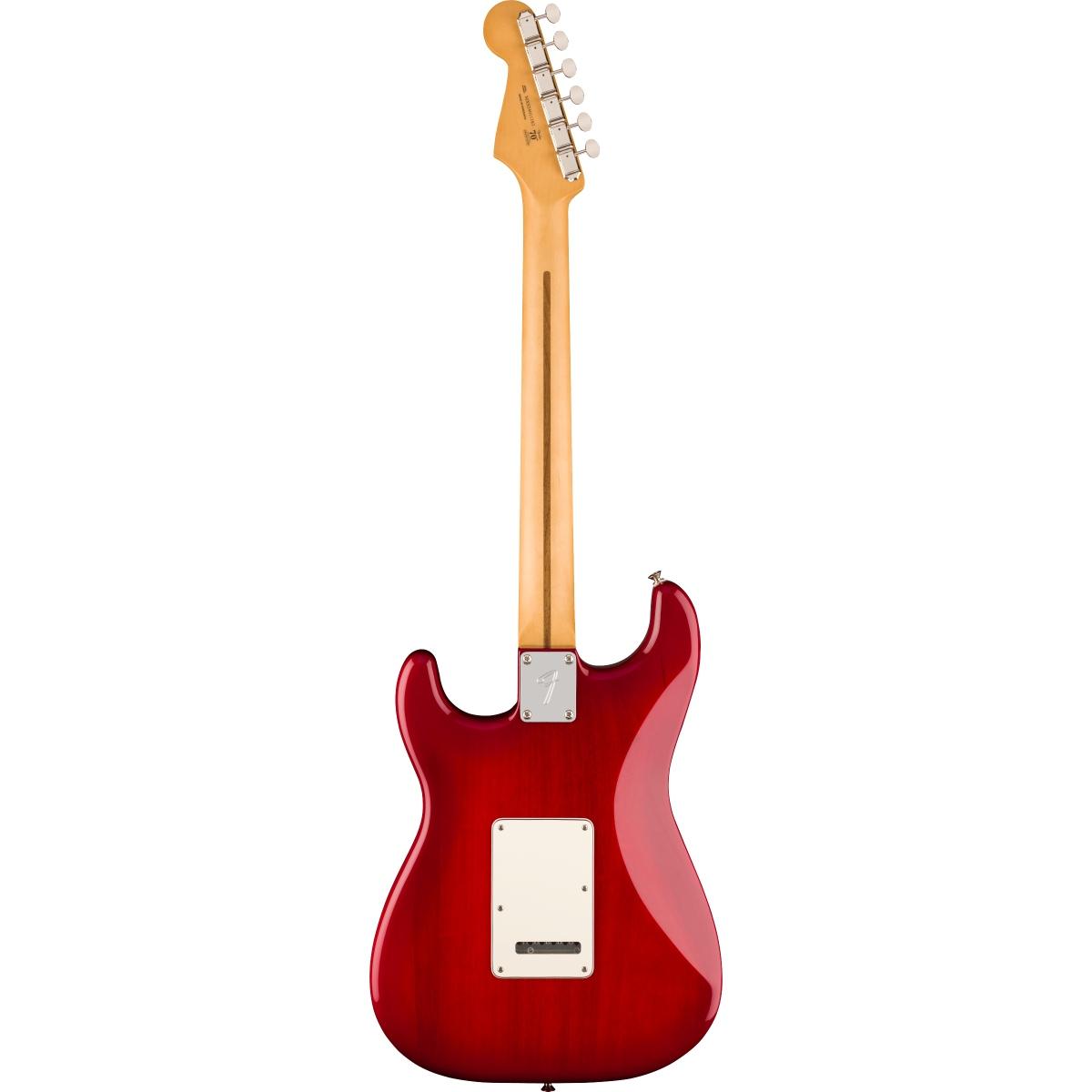 Fender player ii stratocaster rw transparent cherry burst chitarra elettrica