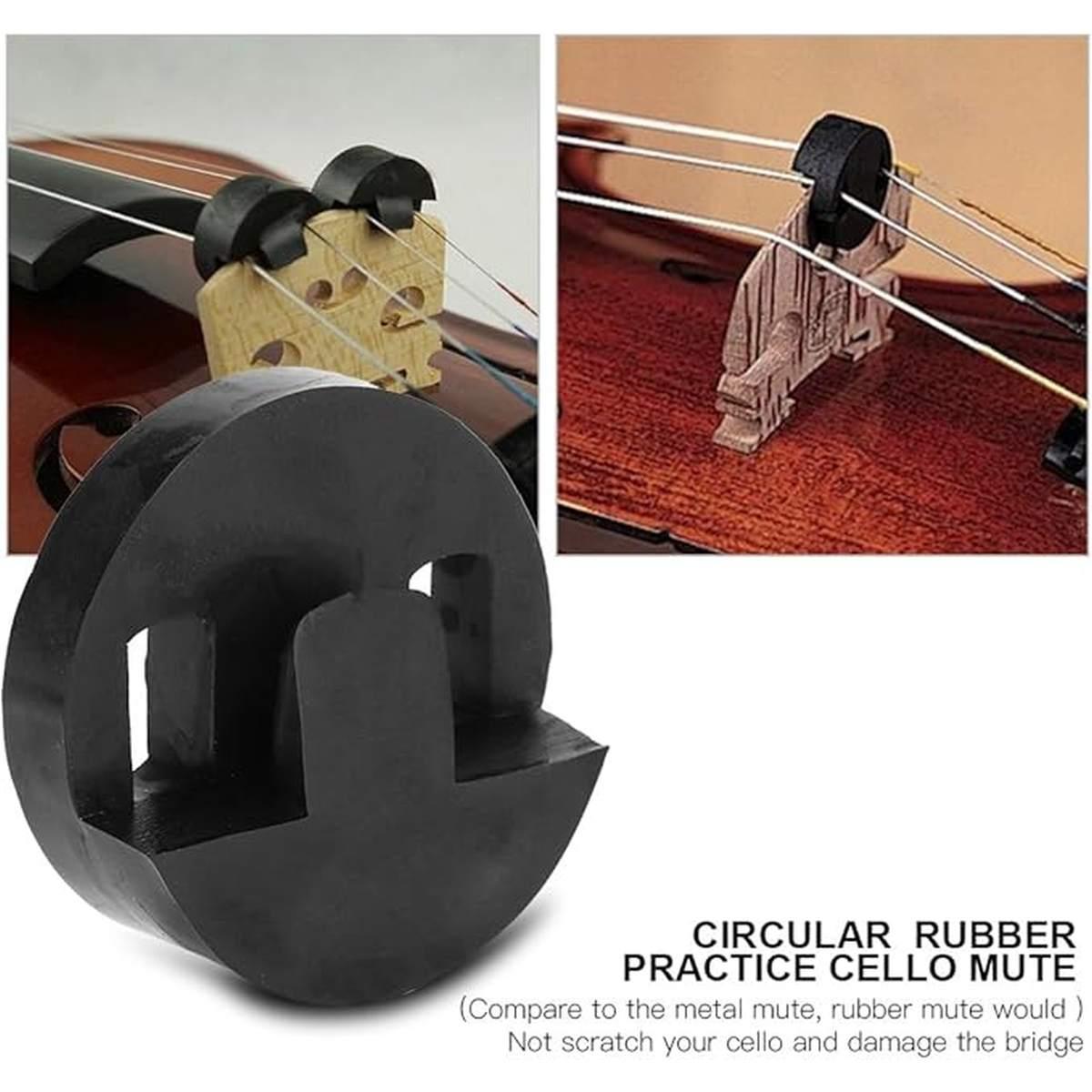 Plc sordina violoncello in gomma