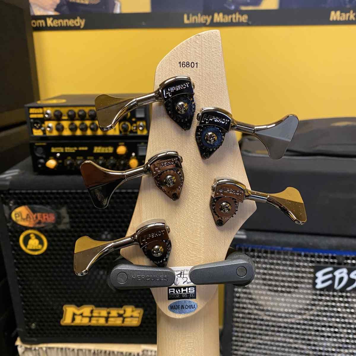 Dingwall cn3-uv5m nashville ultraviolet burst basso elettrico 5 corde