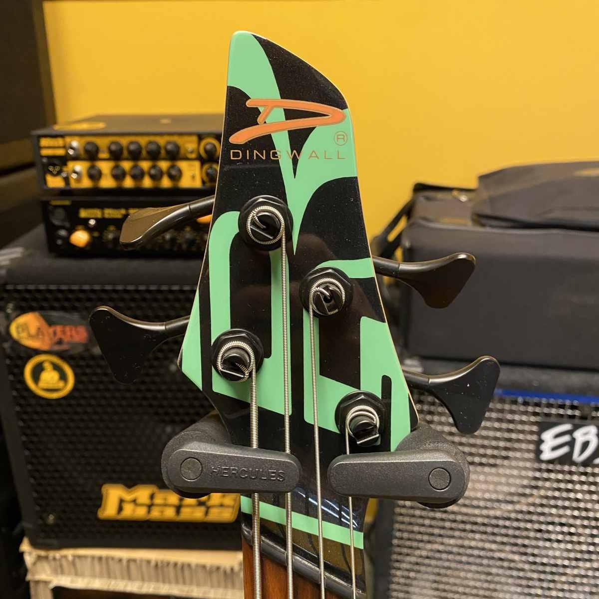 Dingwall jt3-bk4 john taylor gloss metallic black basso elettrico 4 corde