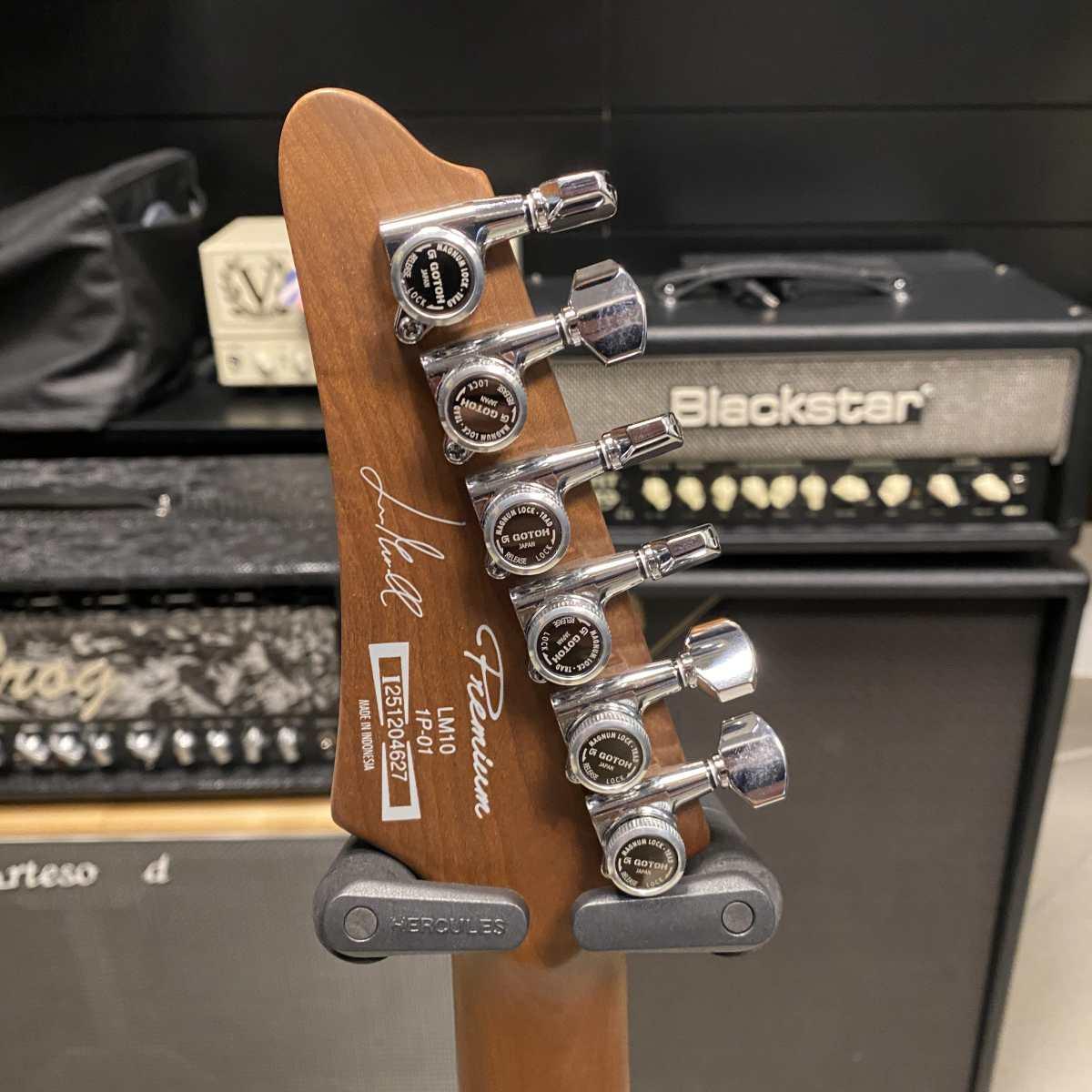 Ibanez lm10mgr l mantovanelli chitarra elettrica - expo guitar show