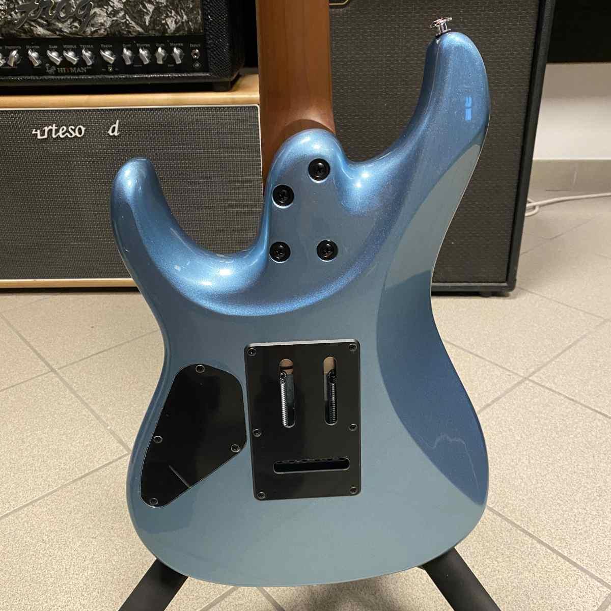 Ibanez az24s2 mlb metallic light blue chitarra elettrica - expo gutiar show
