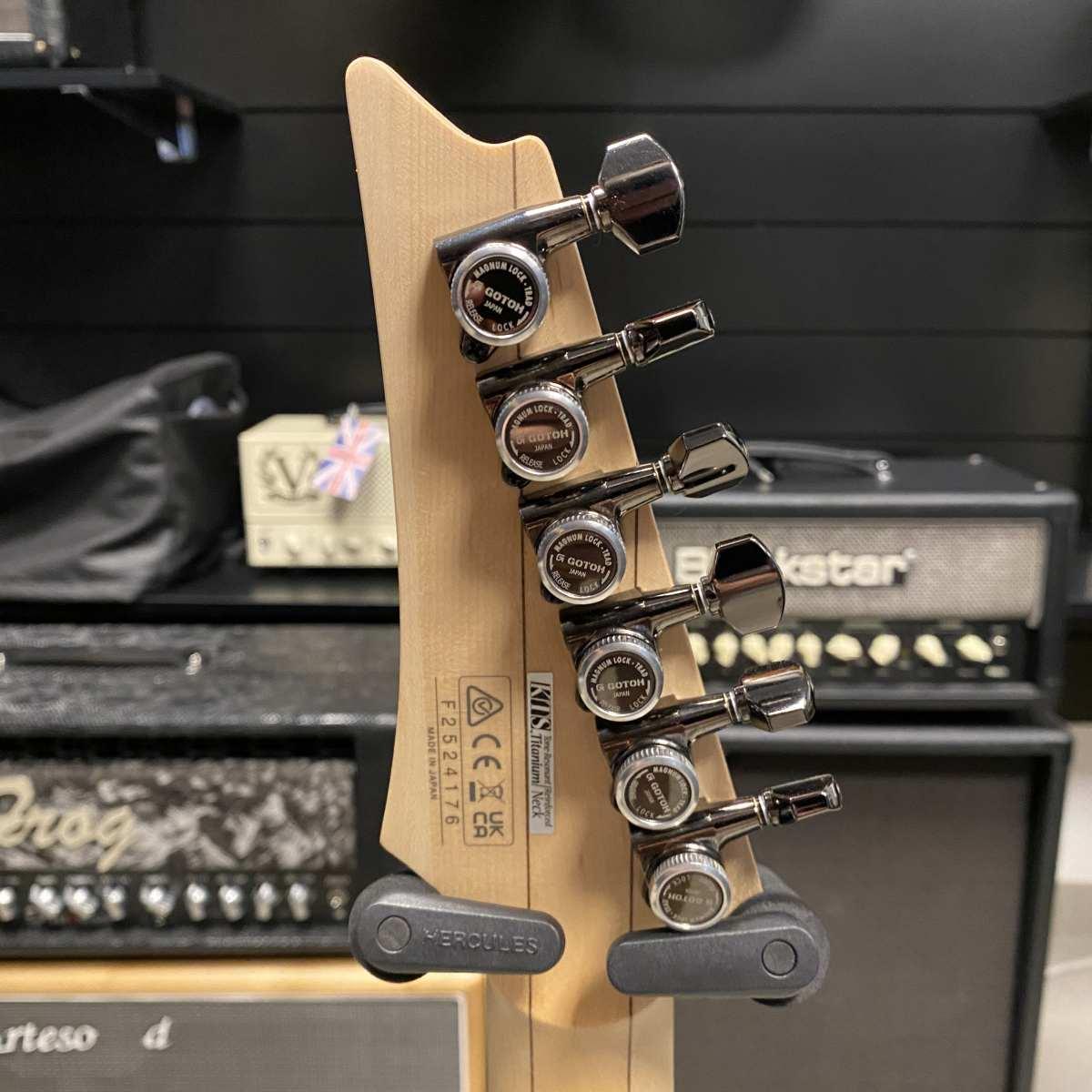 Ibanez s6621ah tgb transparent gray burst chitarra elettrica - expo guitar show