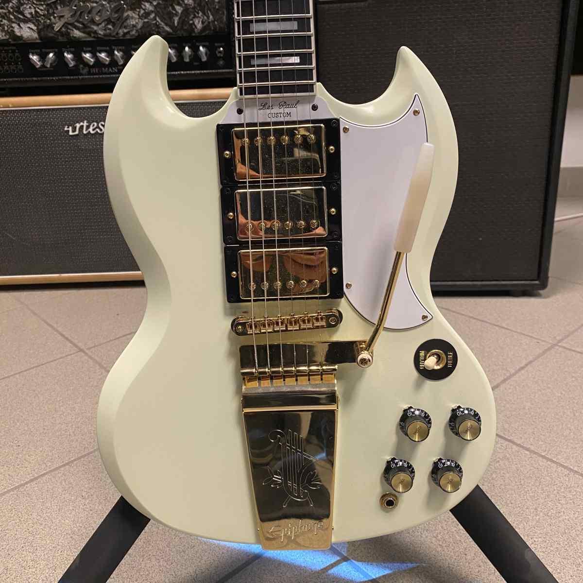 Epiphone SG 1963 Custom Maestro CW VOS - USATO GARANTITO