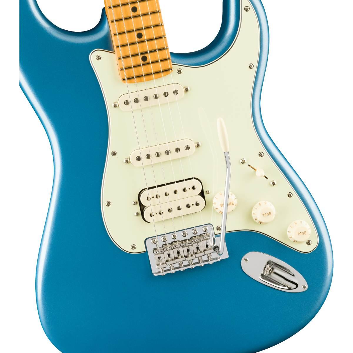 Fender american professional classic stratocaster hss faded lake placid blu chitarra elettrica