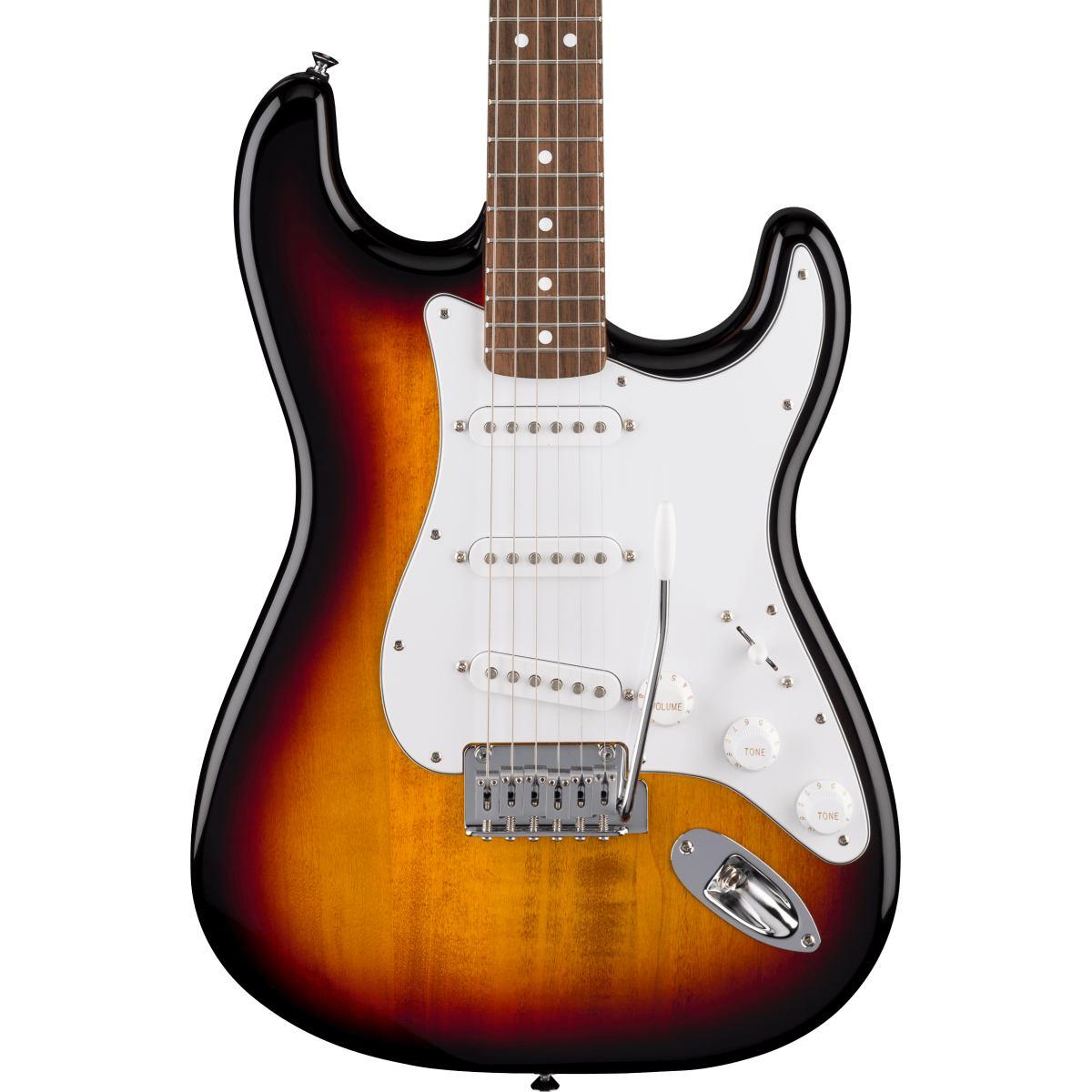 Fender standard stratocaster sss lrl wpg 3 tone sunburst chitarra elettrica