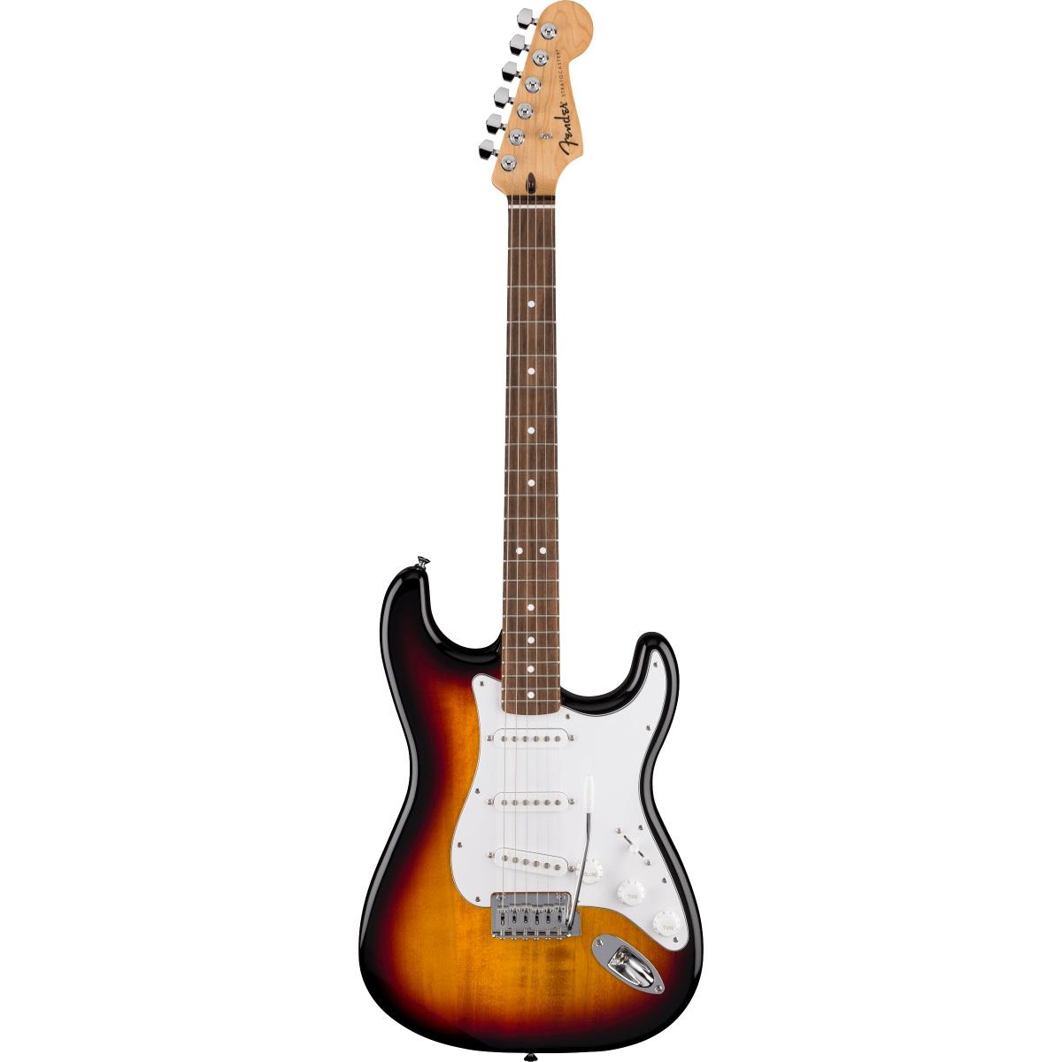 Fender standard stratocaster sss lrl wpg 3 tone sunburst chitarra elettrica