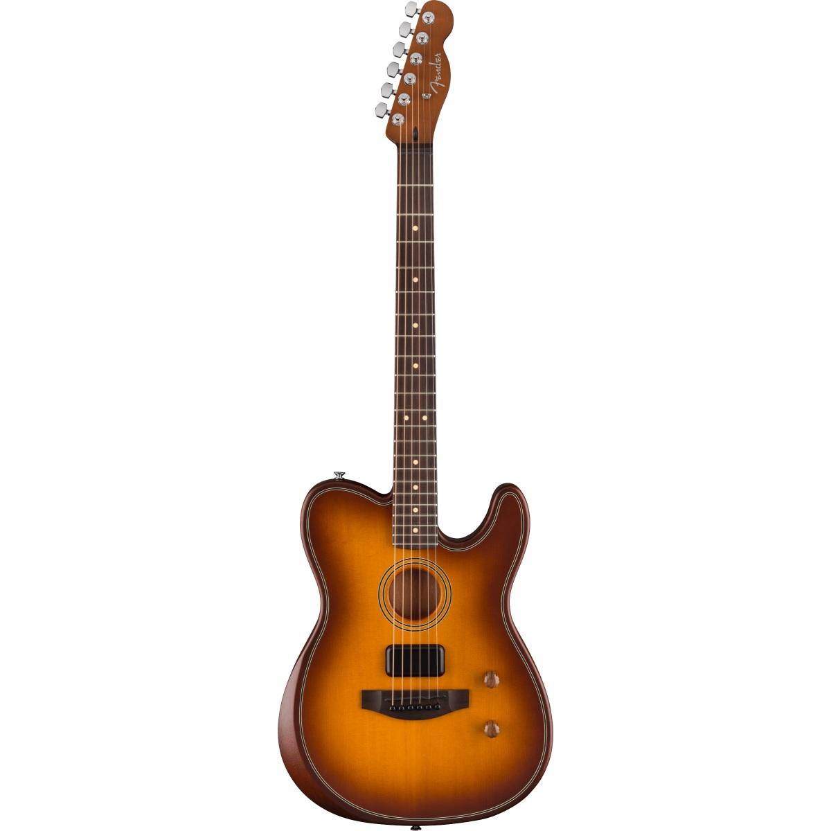 Fender acoustasonic standard telecaster honey burst chitarra acustica elettrificata