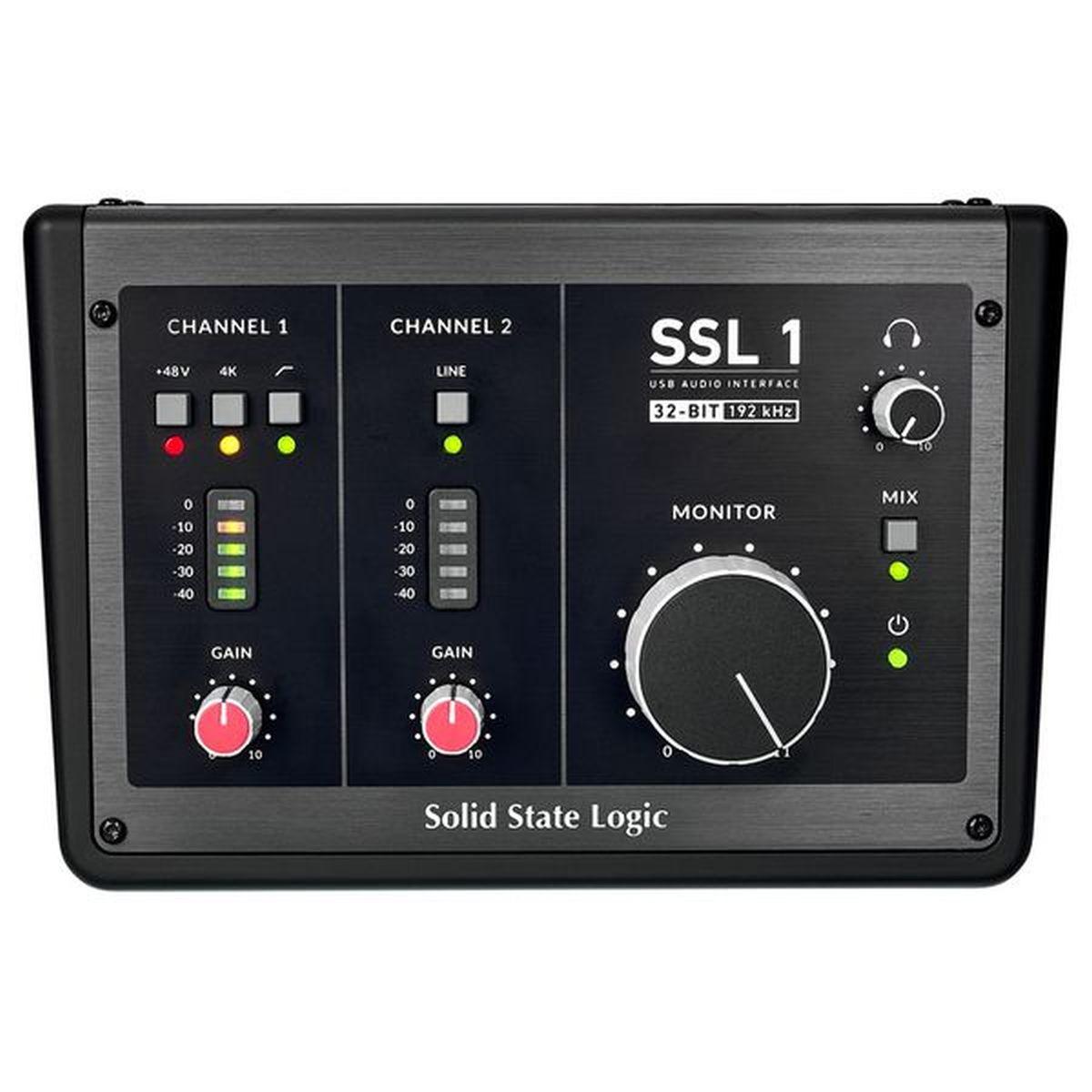 Solid state logic ssl 1 interfaccia audio usb-c 2-in/2-out