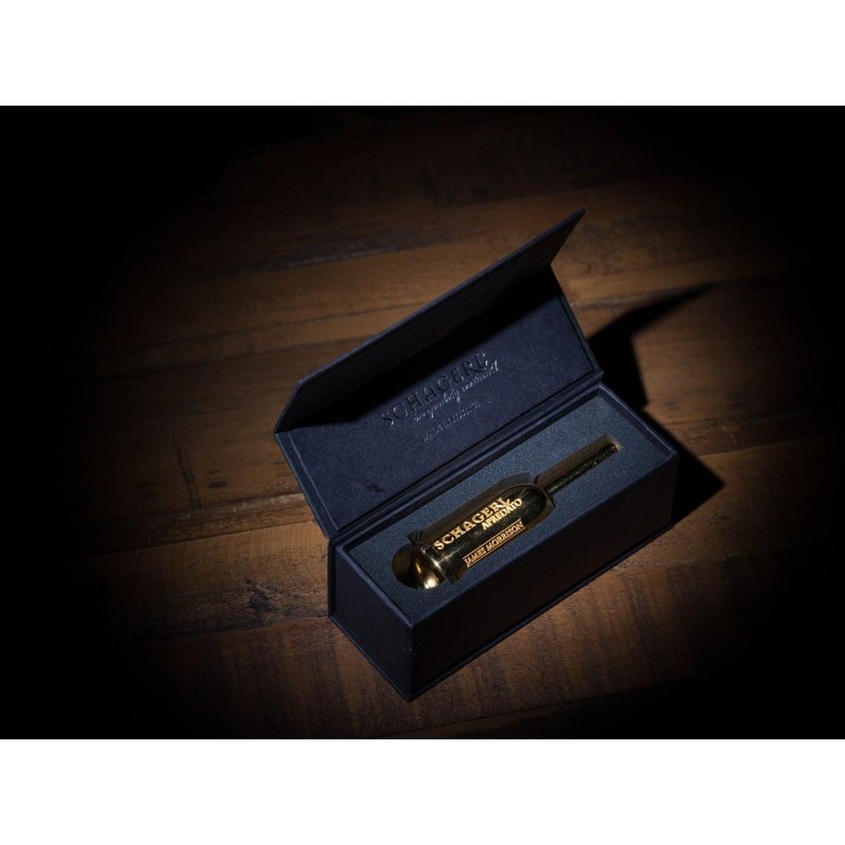 Schagerl 1 1/2 bocchino per tromba apredato gold plated vintage bell
