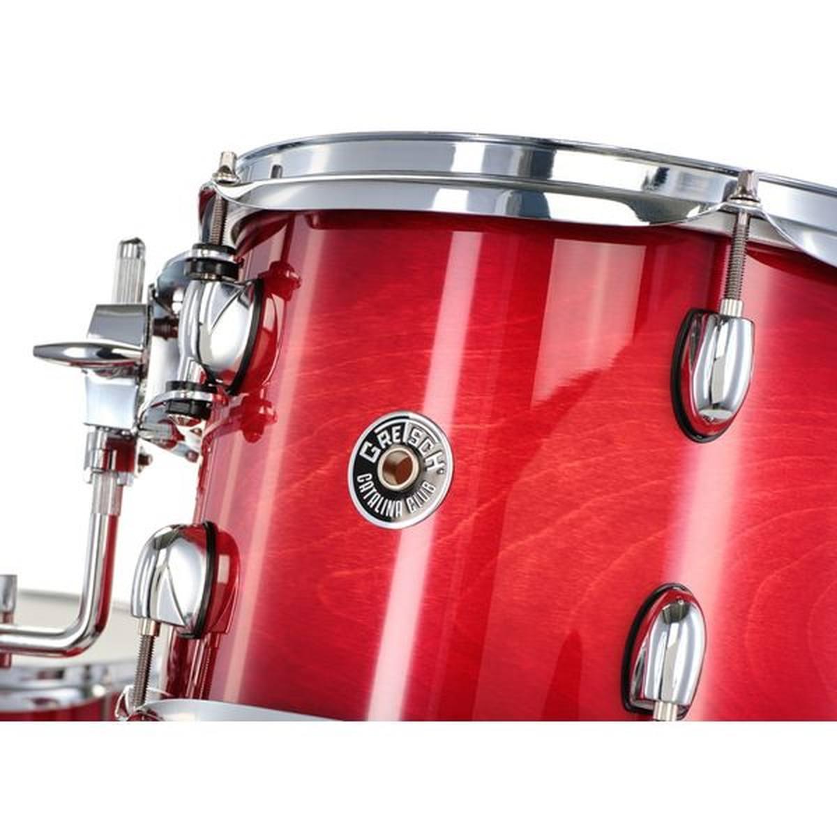 GRETSCH CATALINA CLUB JAZZ GCB Gloss Crimson Burst BATTERIA ACUSTICA SOLO FUSTI CASSA 18
