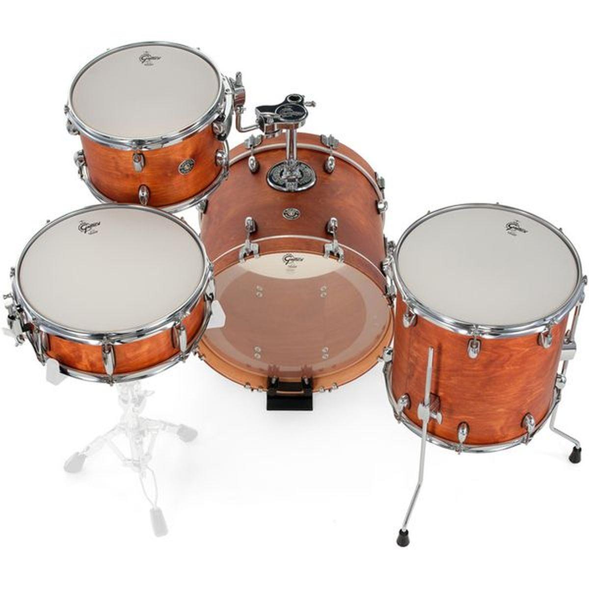 GRETSCH CATALINA CLUB JAZZ SWG Satin Walnut Glaze BATTERIA ACUSTICA SOLO FUSTI CASSA 18